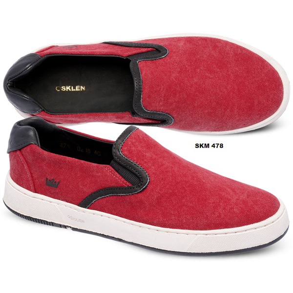 SLIP ON COURO OSKLEN PRETO