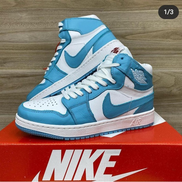 nike azul cano alto