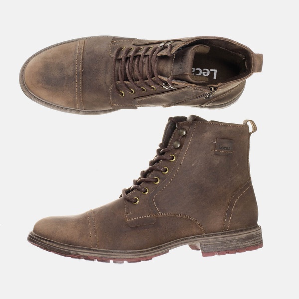 Bota Masculina Brown Garage | LECAS