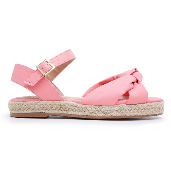 sandalia flatform corda