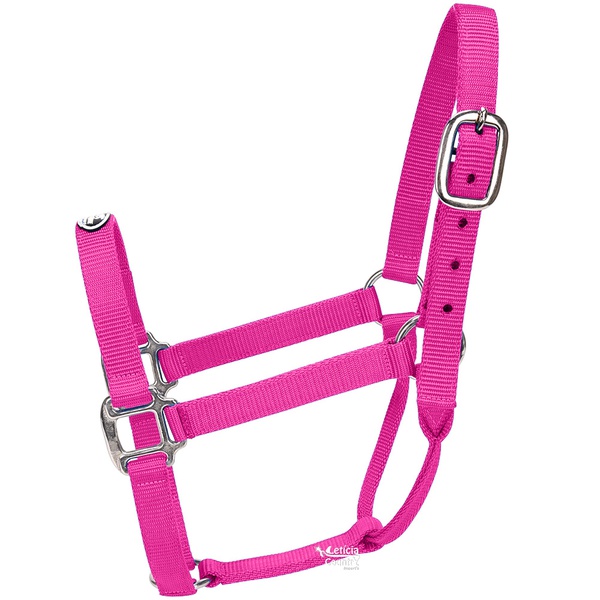 Cabresto para Cavalo Nylon Pink Boots Horse