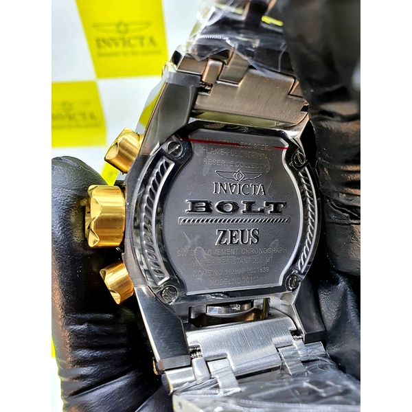 relógio invicta reserve bolt zeus magnum 20111