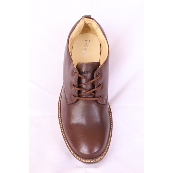 Sapato Social Florense Masculino Confort Caramelo