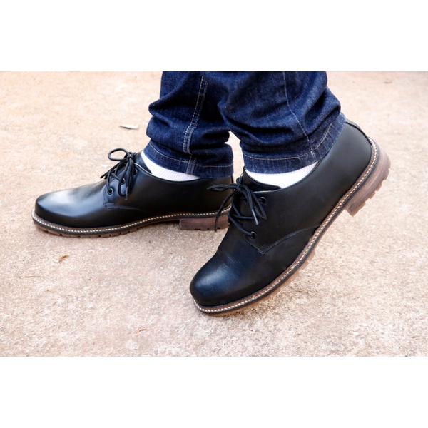 Sapato Social Confort Masculino Conforto Couro Preto | Derradeiros