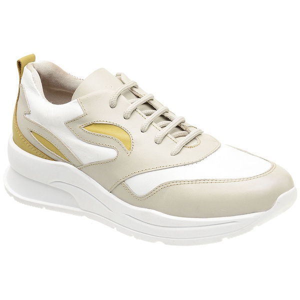 tenis feminino em couro legitimo