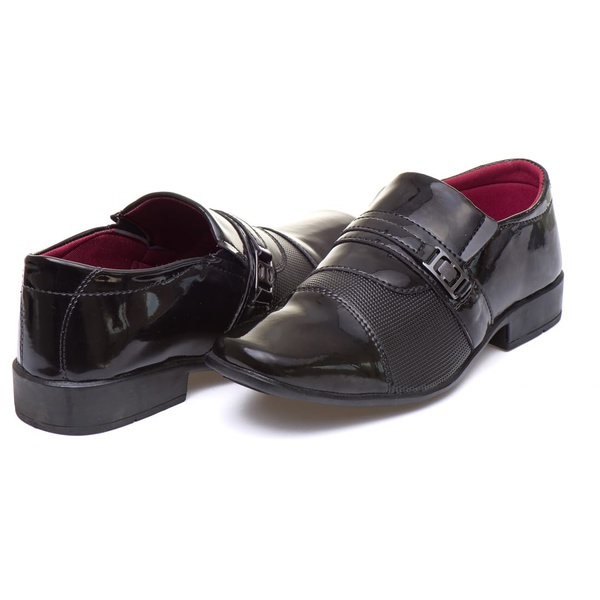 Kit 4 Pares De Sapato Social Masculino Em Verniz/Sintético | Iden Shoes |  IDEN SHOES