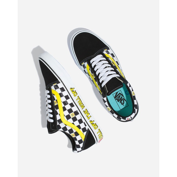 TENIS VANS OLD SKOOL X BOB ESPONJA SQUAREPANTS OFF THE WALL | Loja Over 7