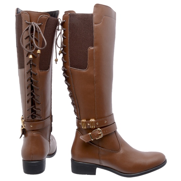 bota mega boots 1320 caramelo