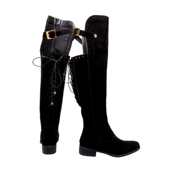 bota over knee promoção