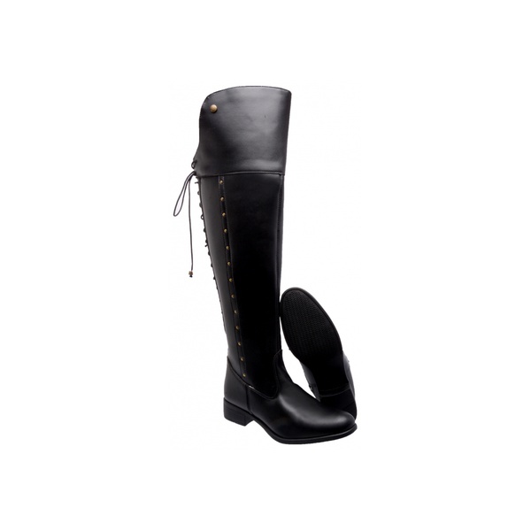 bota over knee promoção