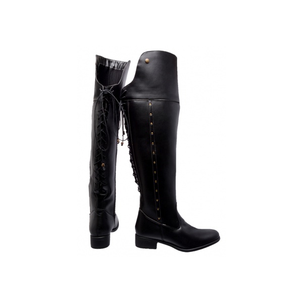 bota over knee promoção