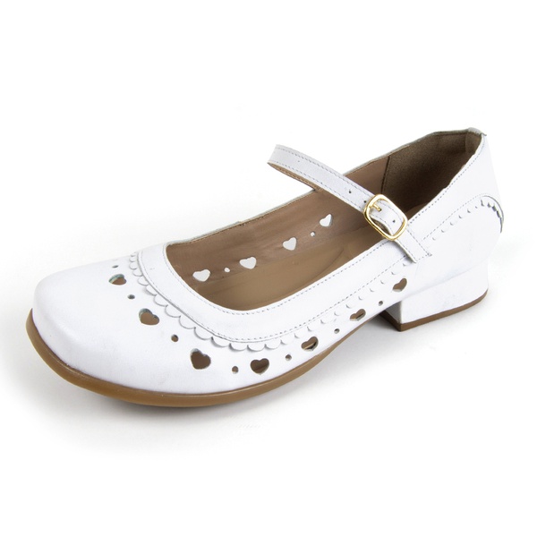 sapato emborrachado branco