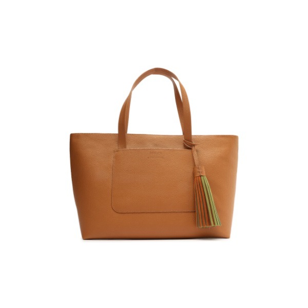 Bolsa Shopping Marrom Grande Minimal | Anacapri