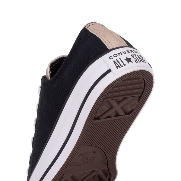 Tênis Converse All Star Preto/Dourado CT16180001 | Loja Mônica's