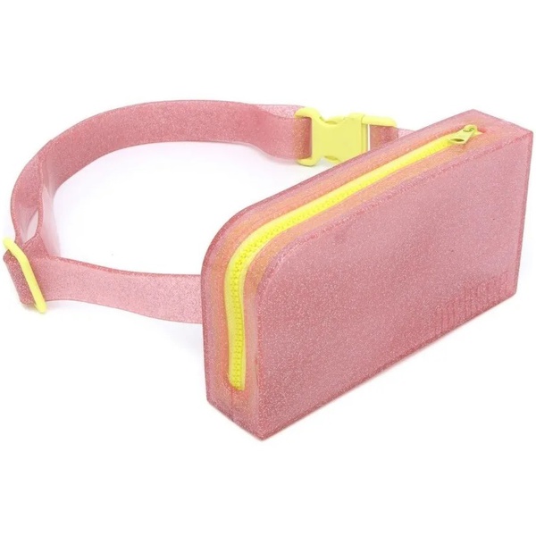 melissa ensacar bolsa rosa glitter