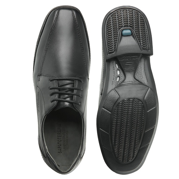 Sapato Captiva Super Leve Sapatoterapia Preto | SAPATOTERAPIA