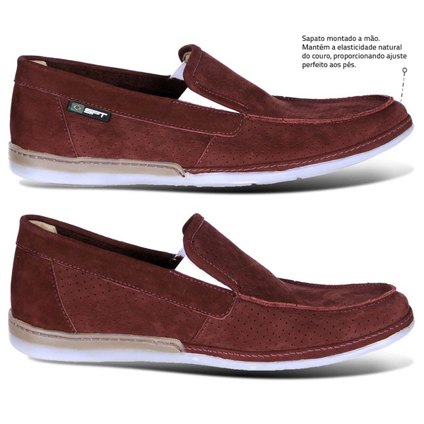 Sapato Mocassim Oceanic Sapatoterapia Bordo 25309 | SAPATOTERAPIA