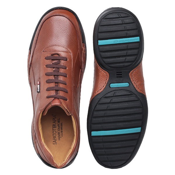 Sapatênis Pump Sys Sapatoterapia Amêndoa 24412-4 | SAPATOTERAPIA