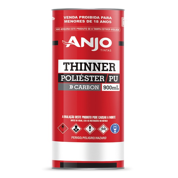 Thinner Carbon PU TH5003 0,9L - Anjo