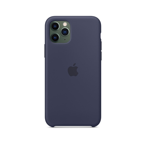 CASE CAPINHA IPHONE 11 PRO MAX SILICONE AZUL MEIA NOITE | MCELL IMPORT