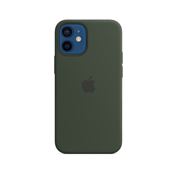 CASE CAPINHA IPHONE 12 SILICONE VERDE FLORESTA | MCELL IMPORT