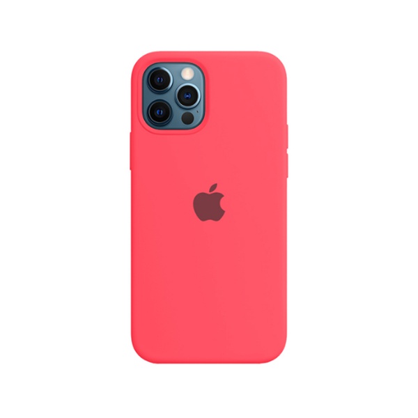 CASE CAPINHA IPHONE 12 PRO MAX SILICONE ROSA CHICLETE | MCELL IMPORT