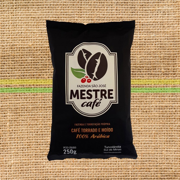 MESTRE CAFÉ MOÍDO PREMIUM - 100% Arábica - 250g