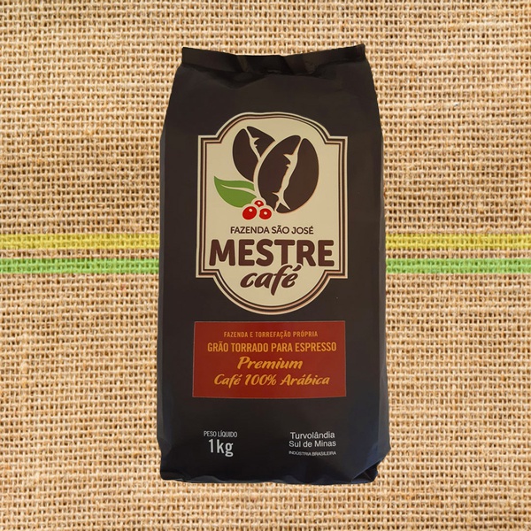 MESTRE CAFÉ ESPRESSO PREMIUM - 100% ARÁBICA - 1Kg