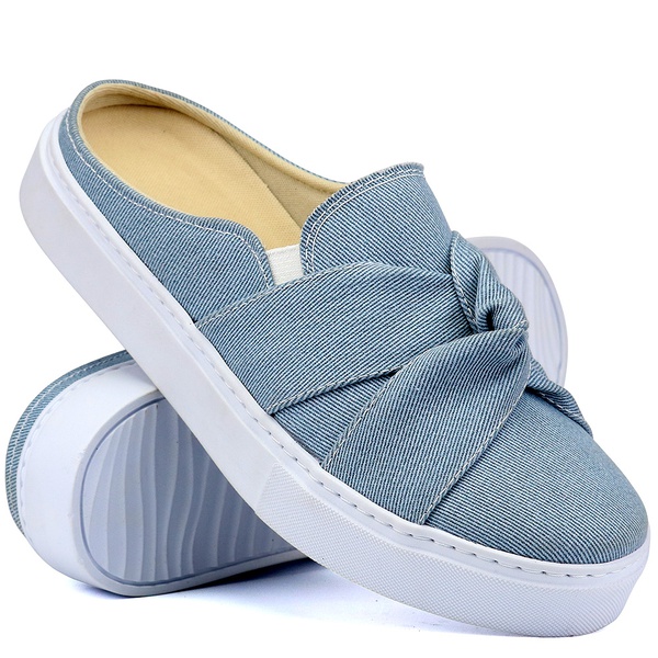 mule feminino jeans