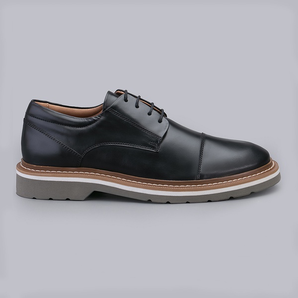 Sapato Casual Masculino Istambul - Preto | NEVANO