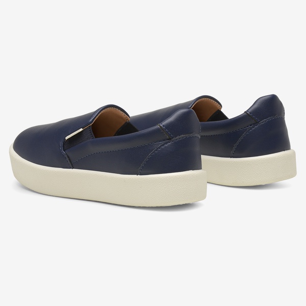 Tênis Slip On Santa Lolla em Suede Azul Marinho