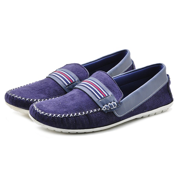 mocassim azul marinho feminino