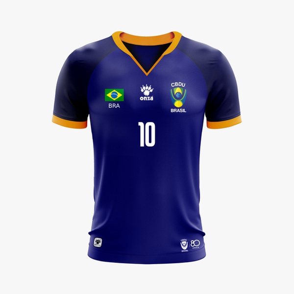 Camisa Futebol UBRASIL CBDU 2019 
