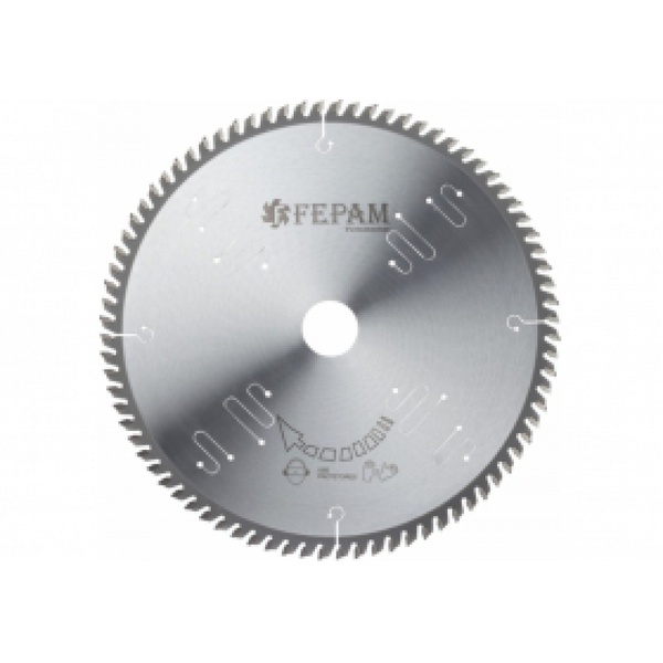 Disco de serra circular 250 mm X 80 dentes ED 38º /BR F.30 Fepam