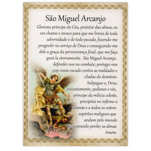 Cartao Postal Oracao Sao Miguel Arcanjo Paludo Artigos Catolicos Book now, pay later with agoda. cartao postal oracao sao miguel arcanjo