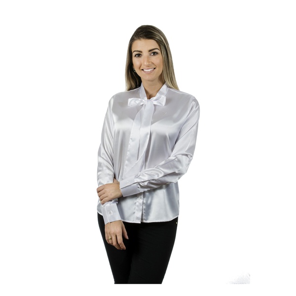 camisa feminina cetim