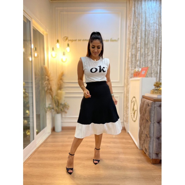 vestido saia e blusa juntos