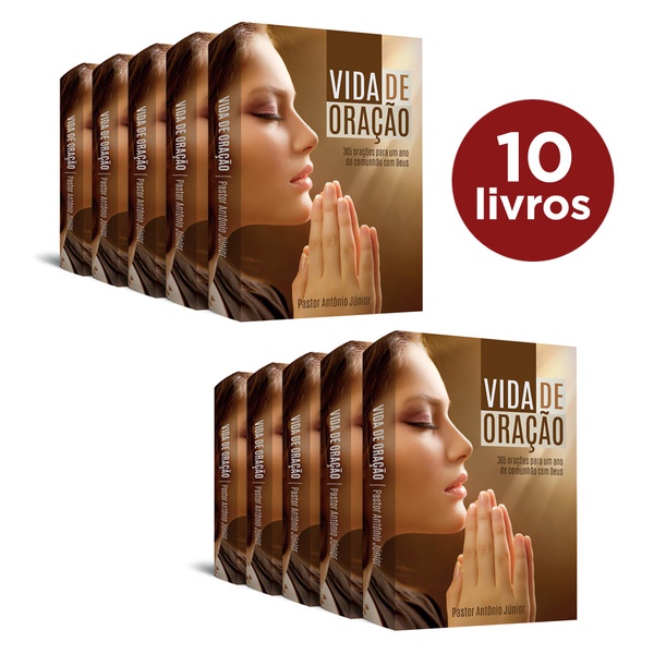 10 Livros de bolso Vida de Oração