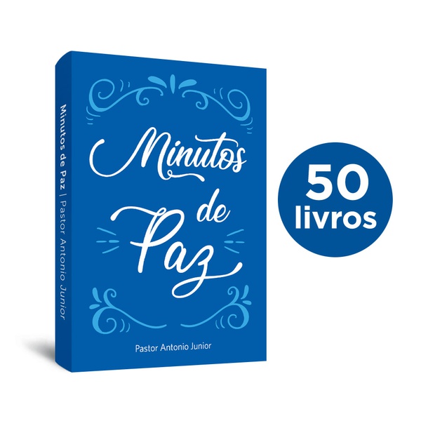 50 Livros de bolso Minutos de Paz