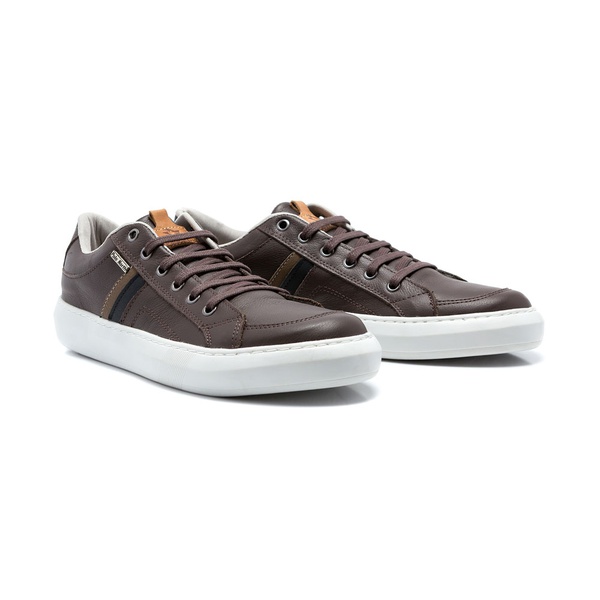 sapatenis masculino polo couro