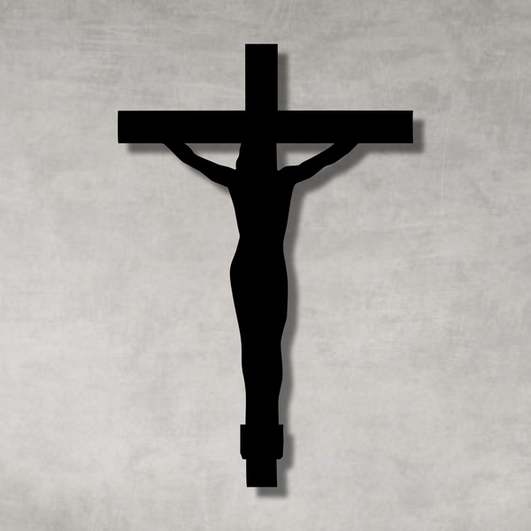 Escultura de Parede Crucifixo 