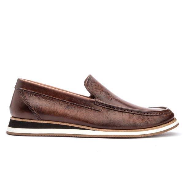 Mocassim Casual Masculino Absolut Tan | Rambourg | Sapatos Premium