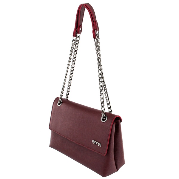 Bolsa Feminina Transversal e Ombro Vinho | RETTA