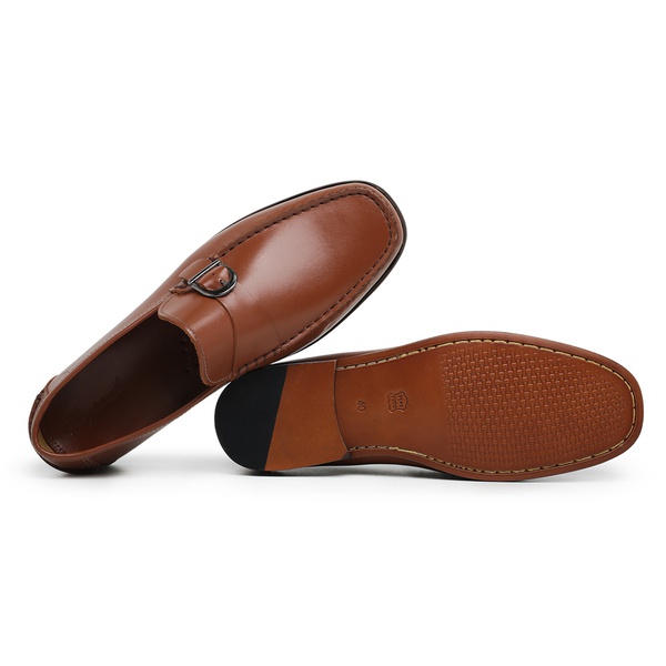 mocassim com fivela masculino
