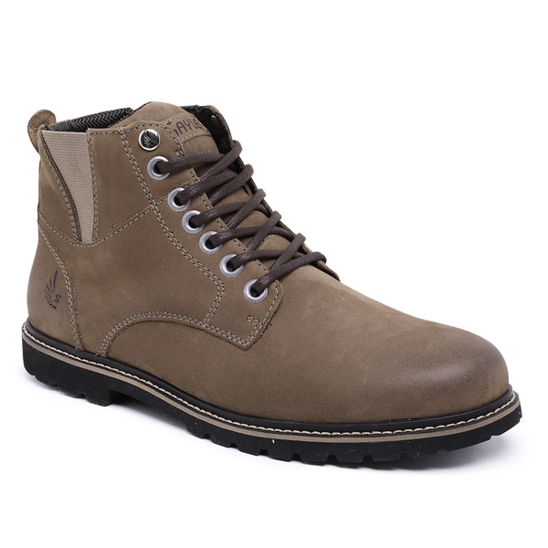 bota masculina couro legitimo