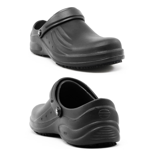 Babuche Preto BB61 Soft Works Sapato de Segurança EPI Antiderrapante |  SAFETY SHOP