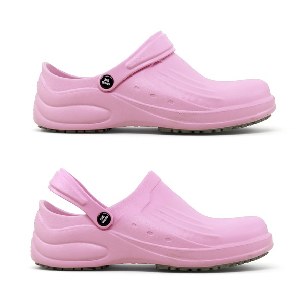 Babuche Rosa BB61 Soft Works Sapato de Segurança EPI Antiderrapante |  SAFETY SHOP