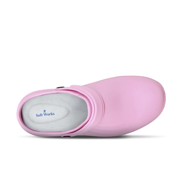 Babuche Rosa BB61 Soft Works Sapato de Segurança EPI Antiderrapante |  SAFETY SHOP