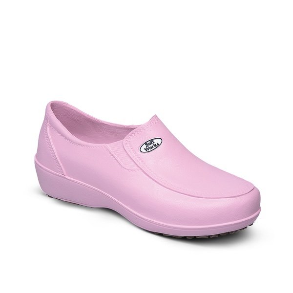 Sapato Lady Works Rosa BB95 Soft Works Sapato de Segurança EPI  Antiderrapante | SAFETY SHOP