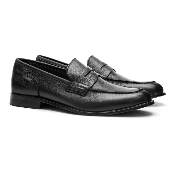 Mocassim Loafer Kenner Preto Samello | SAMELLO